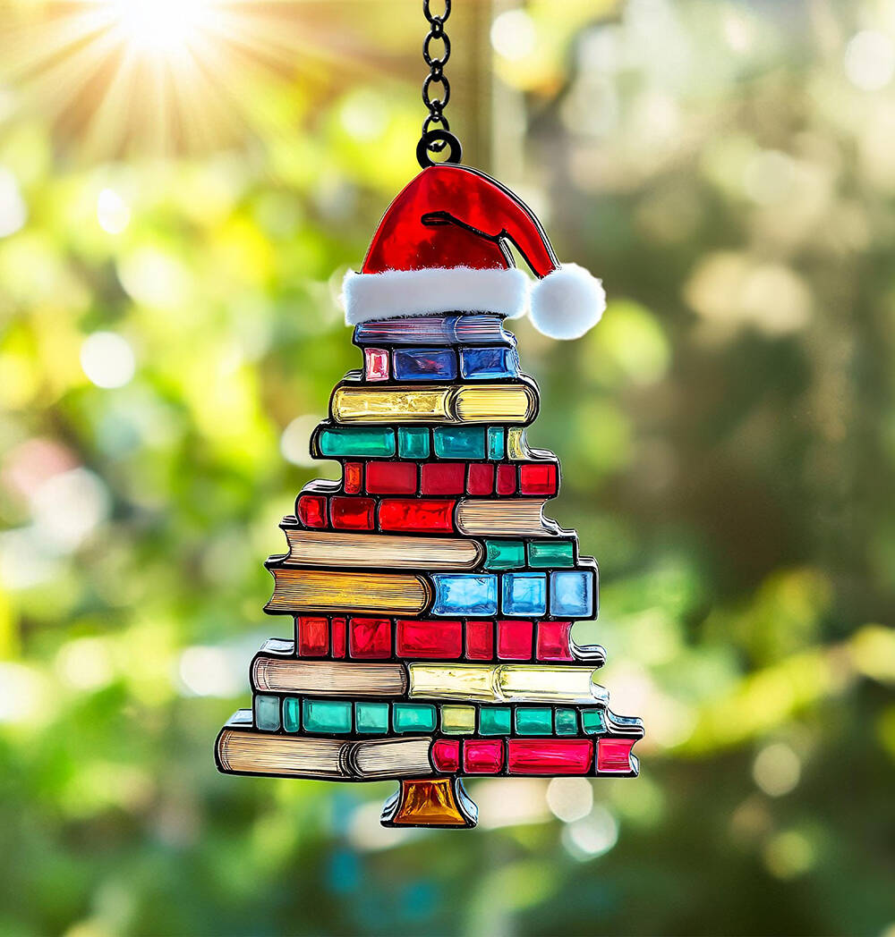 Christmas Book Tree Ornament