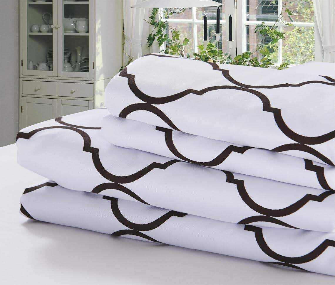 Duvet Cover Set 1800 Count Egyptian Cotton 3 Piece Luxury Soft 2 Pillow Shams. King Size