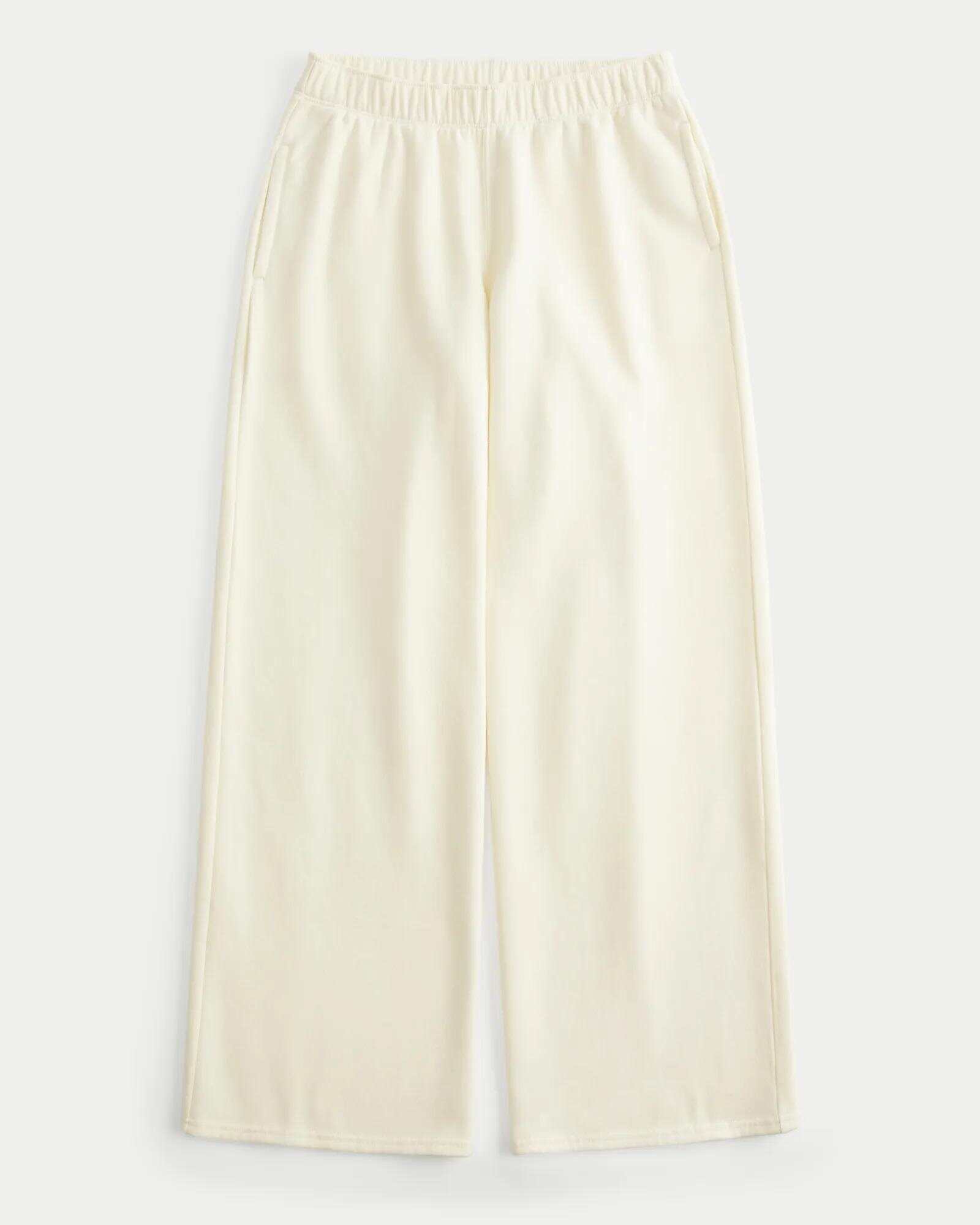 Wide-Leg Sweatpants