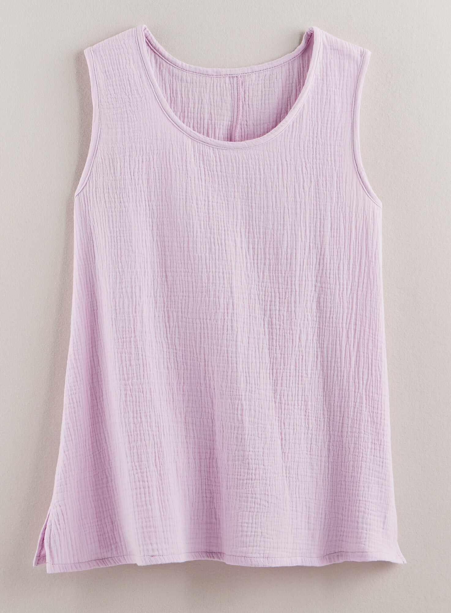 Cotton Ripple Tank Top