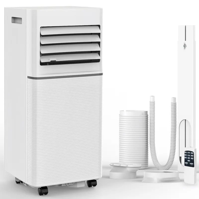 8000/10000 BTU Portable Air Conditioner, 4 Modes Cooling AC Unit with Remote & Timer