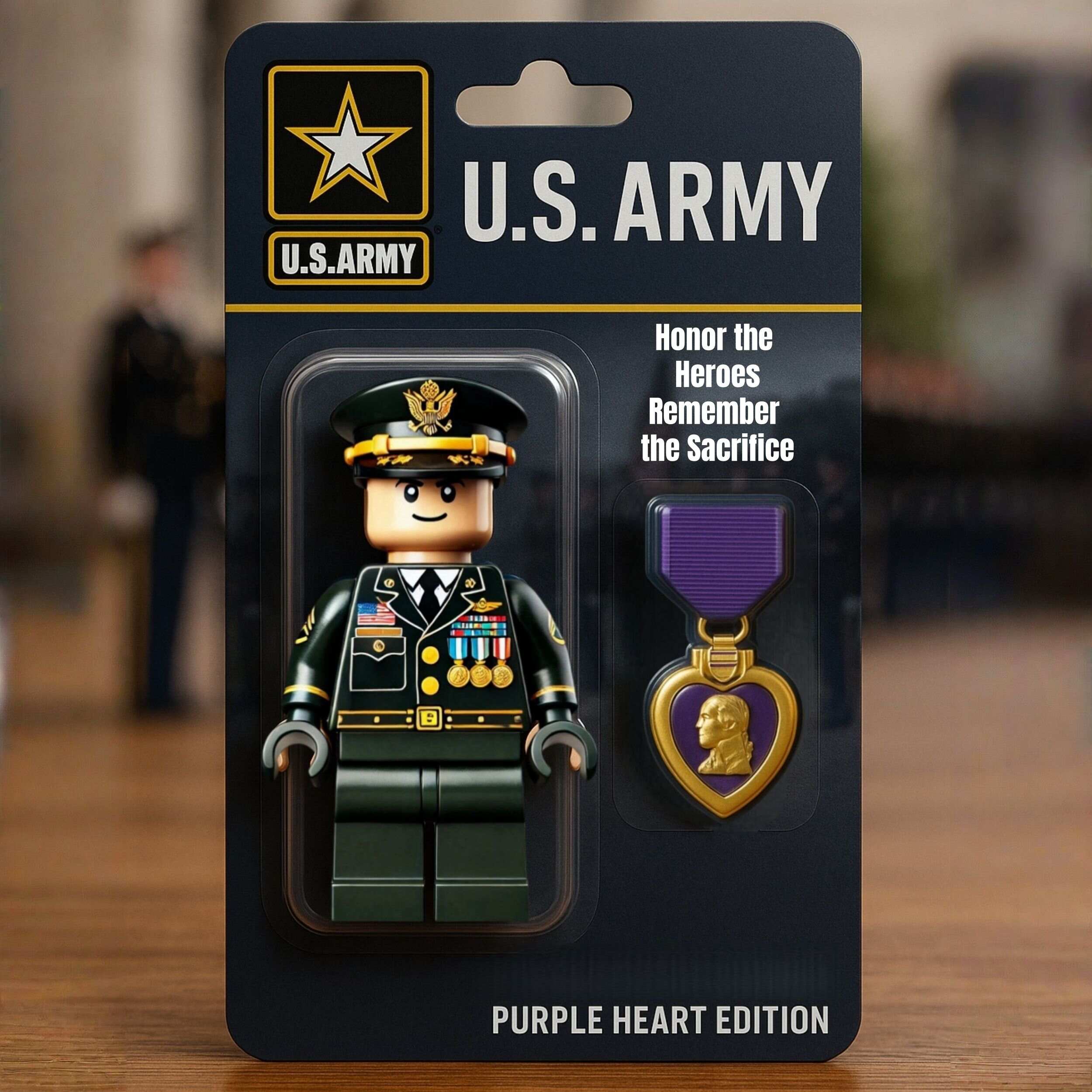 LEGO Purple Heart marines Minifigure