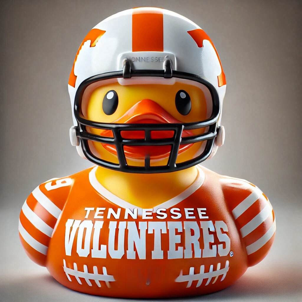SEC Football Rubber Duck