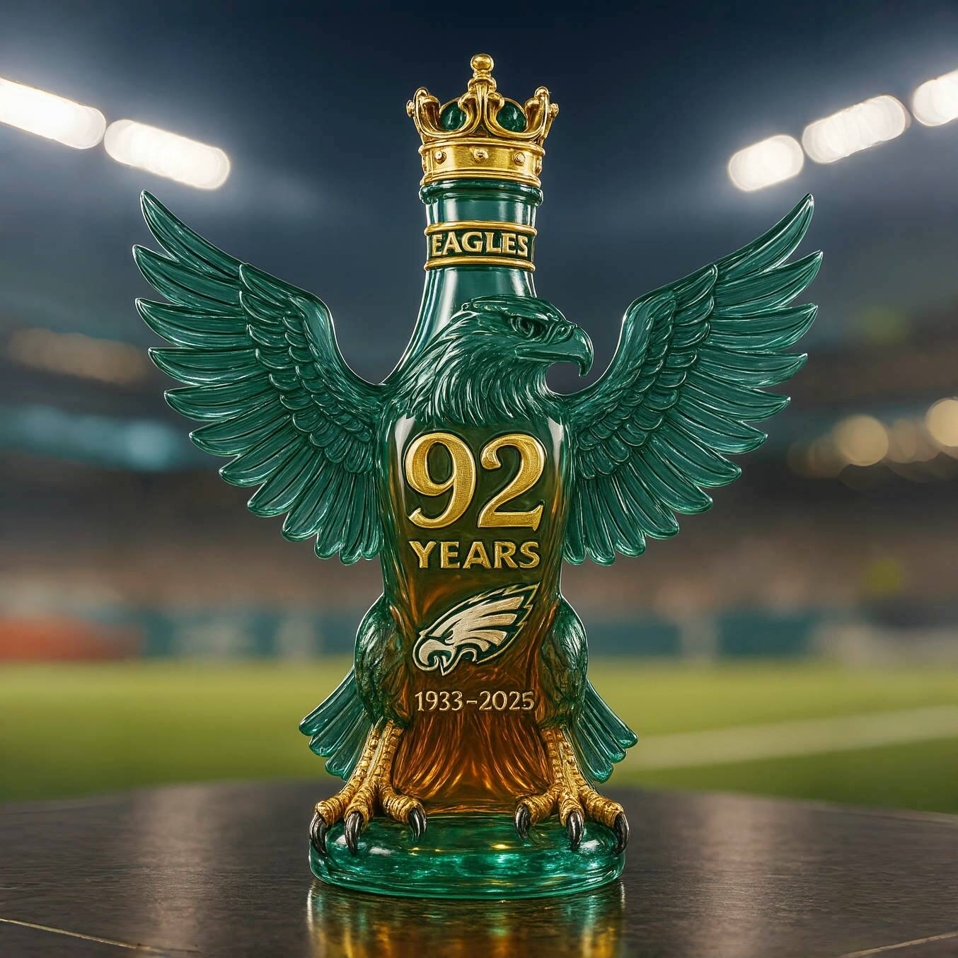 Eagles 92-Year Commemorative Bottle
