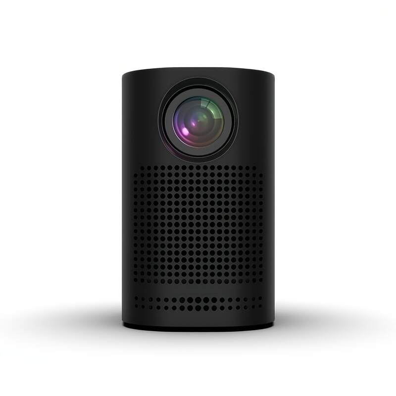 1pc Smart Projector,Mini Projector  120 ANSI Lumen Portable Projector WiFi,Android TV 7.1, 100'' Image,5000+ Apps, Movie Projector, Home Theater