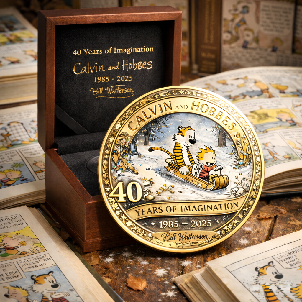 Calvin & Hobbes · 40th Anniversary Commemorative Coin