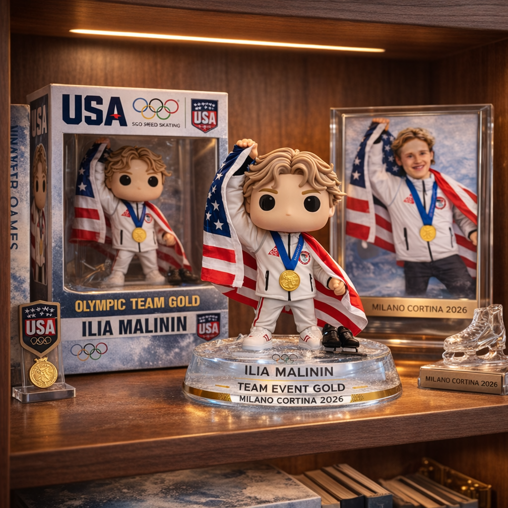 Ilia Malinin – Olympic Team Gold Milano Cortina 2026 Collector Edition