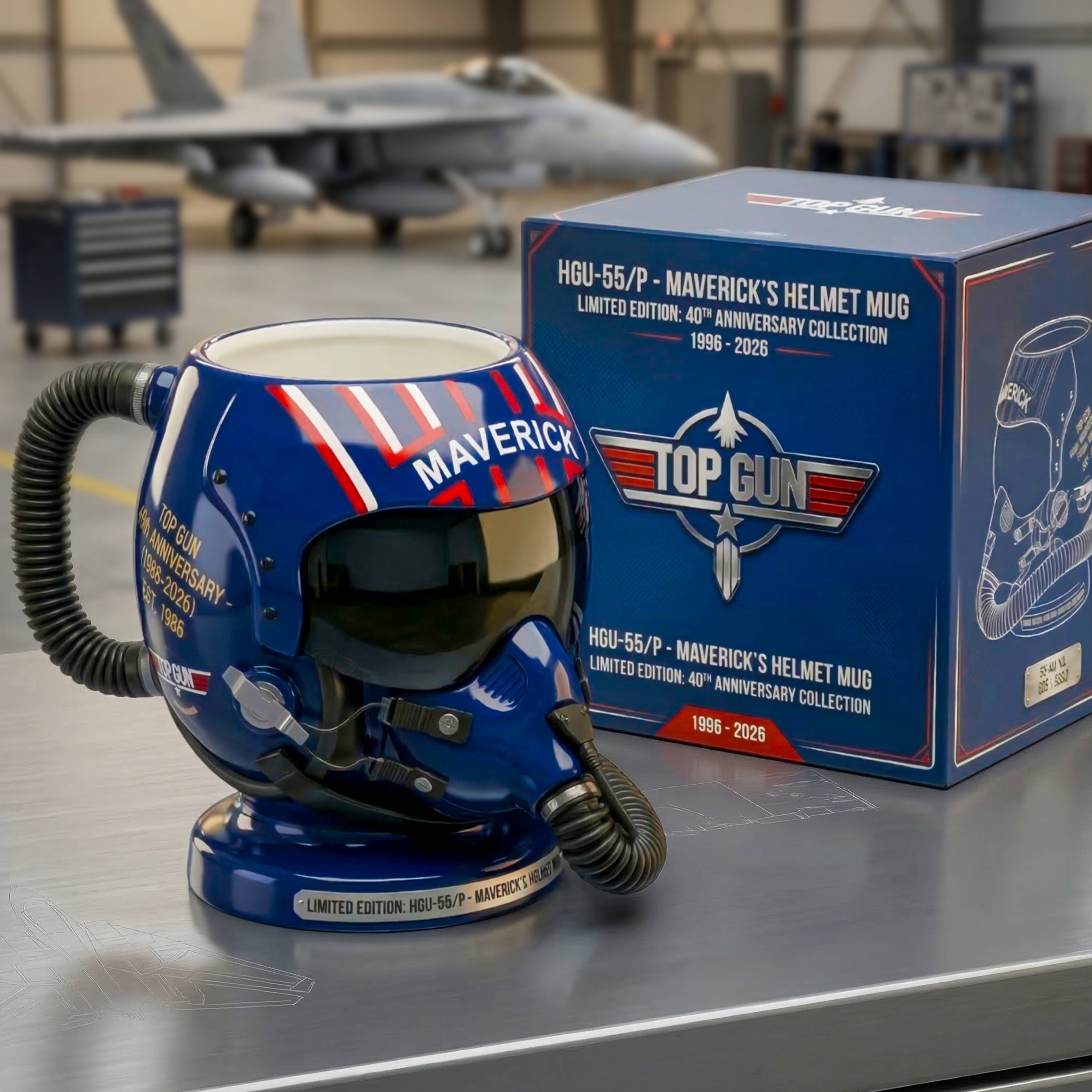 Top Gun Maverick Helmet Mug – 40th Anniversary Limited Edition