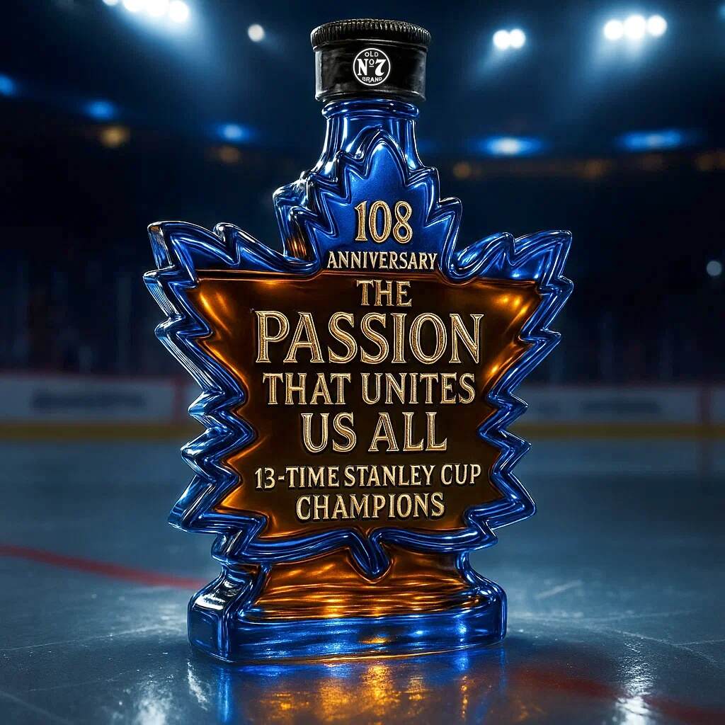 Toronto Maple Leafs Whisky Bottle