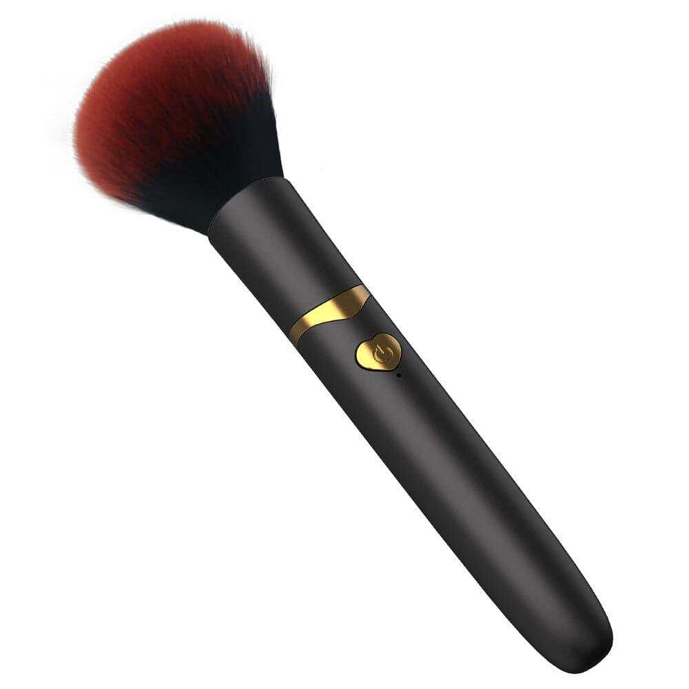 Passion Pulse Adult - Makeup Brush Vibrating Clitoral Vibrator Wand