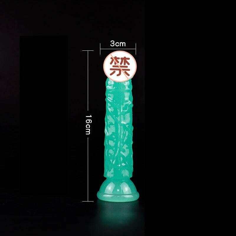 Luminous Realistic Dildo – S/M/L/XL/XXL Sizes with Suction Cup for Women & Couples