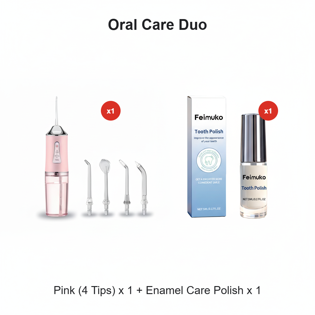 ⏳ Time-Limited Special! ⏰ Portable Oral Irrigator – Water Flosser! 💧🦷