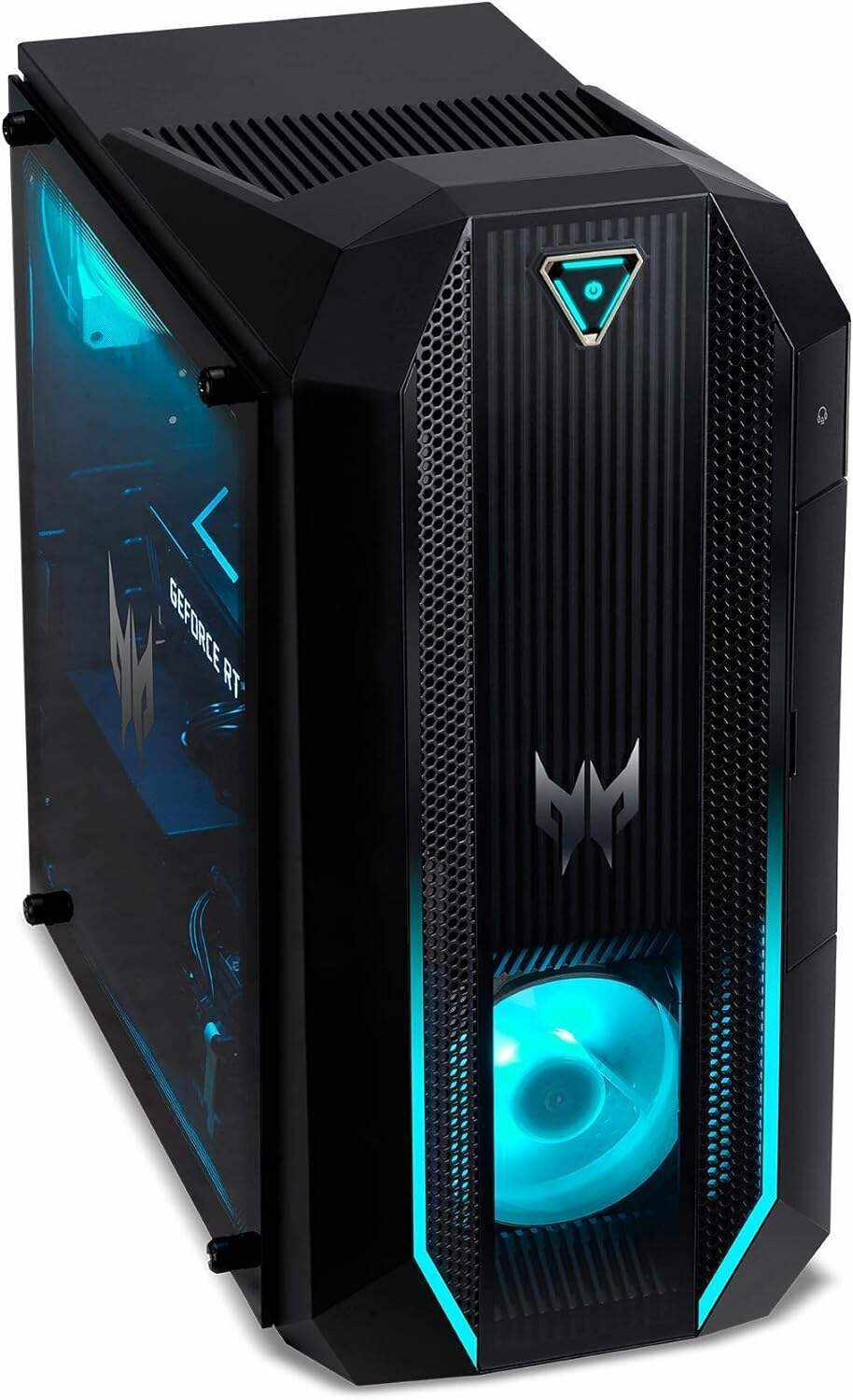Acer Predator Orion 3000 PO3-630-UR13 Gaming Desktop | 11th Gen Intel Core i7-11700F 8-Core CPU | NVIDIA GeForce RTX 3070 | 16GB DDR4 | 1TB NVMe SSD | 1TB HDD | Intel Wi-Fi 6 | RGB Keyboard & Mouse