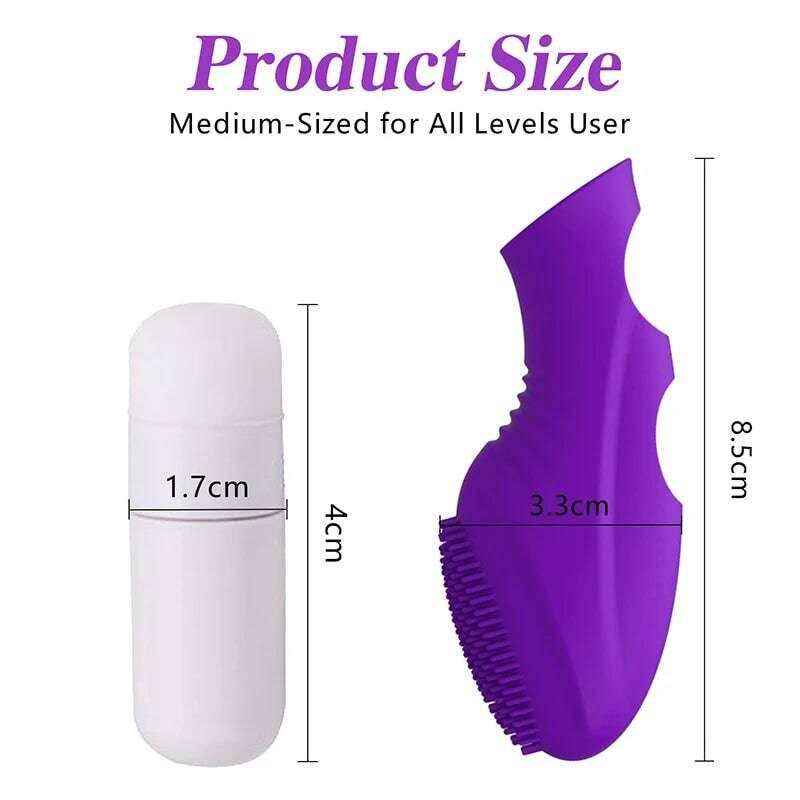 Finger Vibrator for G-Spot, Clitoral, & Vaginal Stimulation | Orgasm Massager & Masturbator | Lesbian Toy