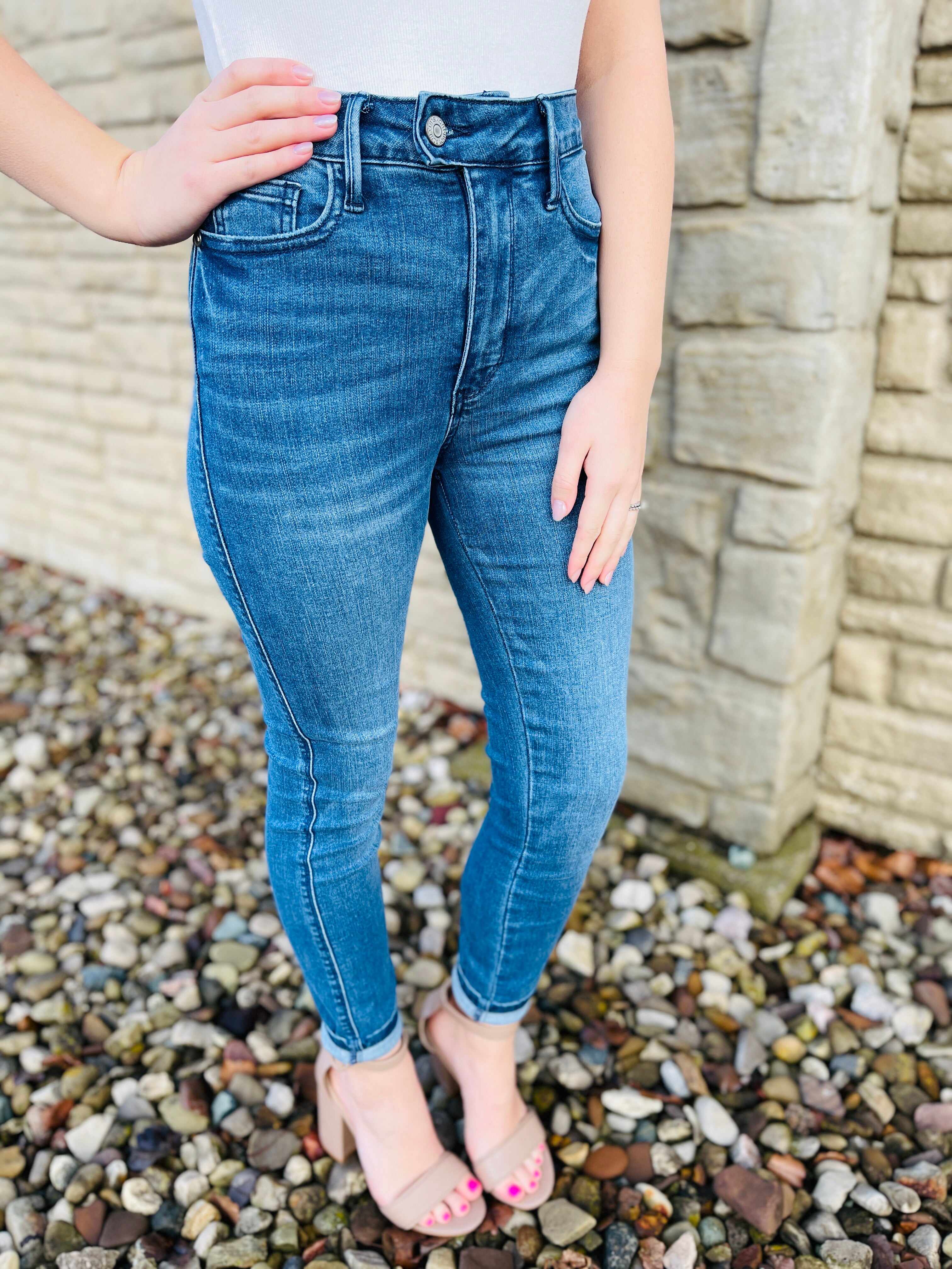 MARKDOWNS! Plus/Reg Keep It Cool Tummy Control + Cooling Skinny Jeans