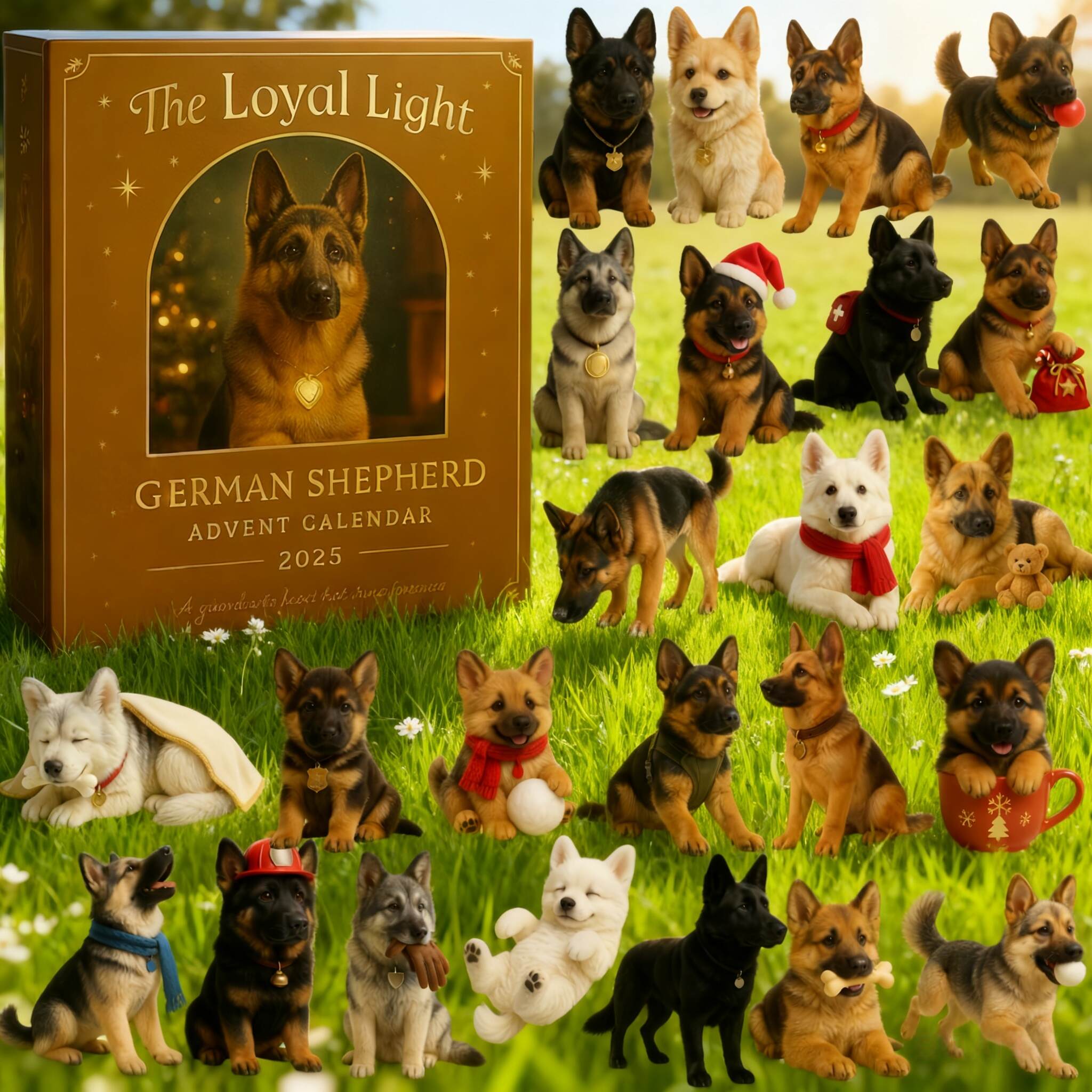 The Loyal Light – German Shepherd Advent Calendar 2025