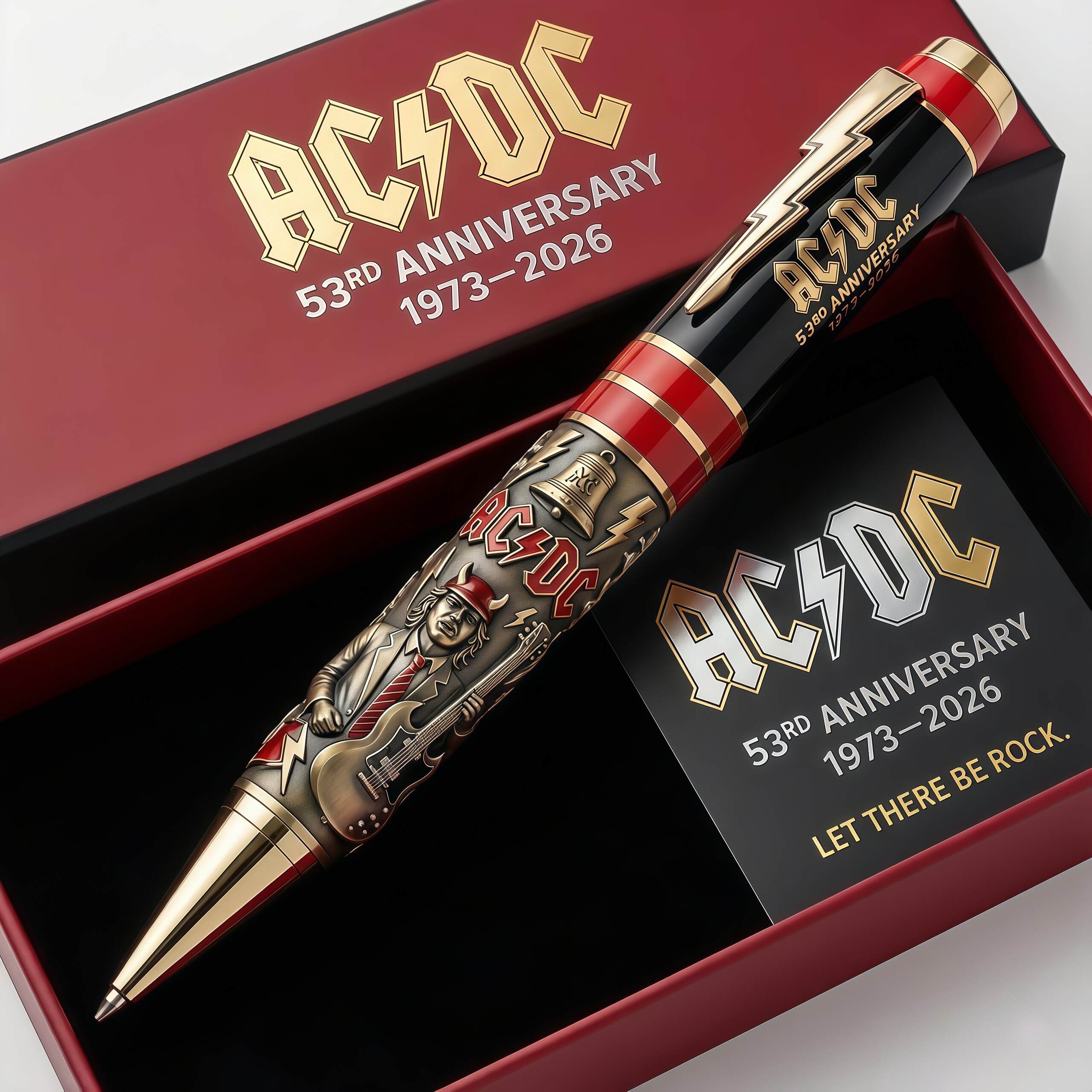 AC/DC 53rd Anniversary Commemorative Pen