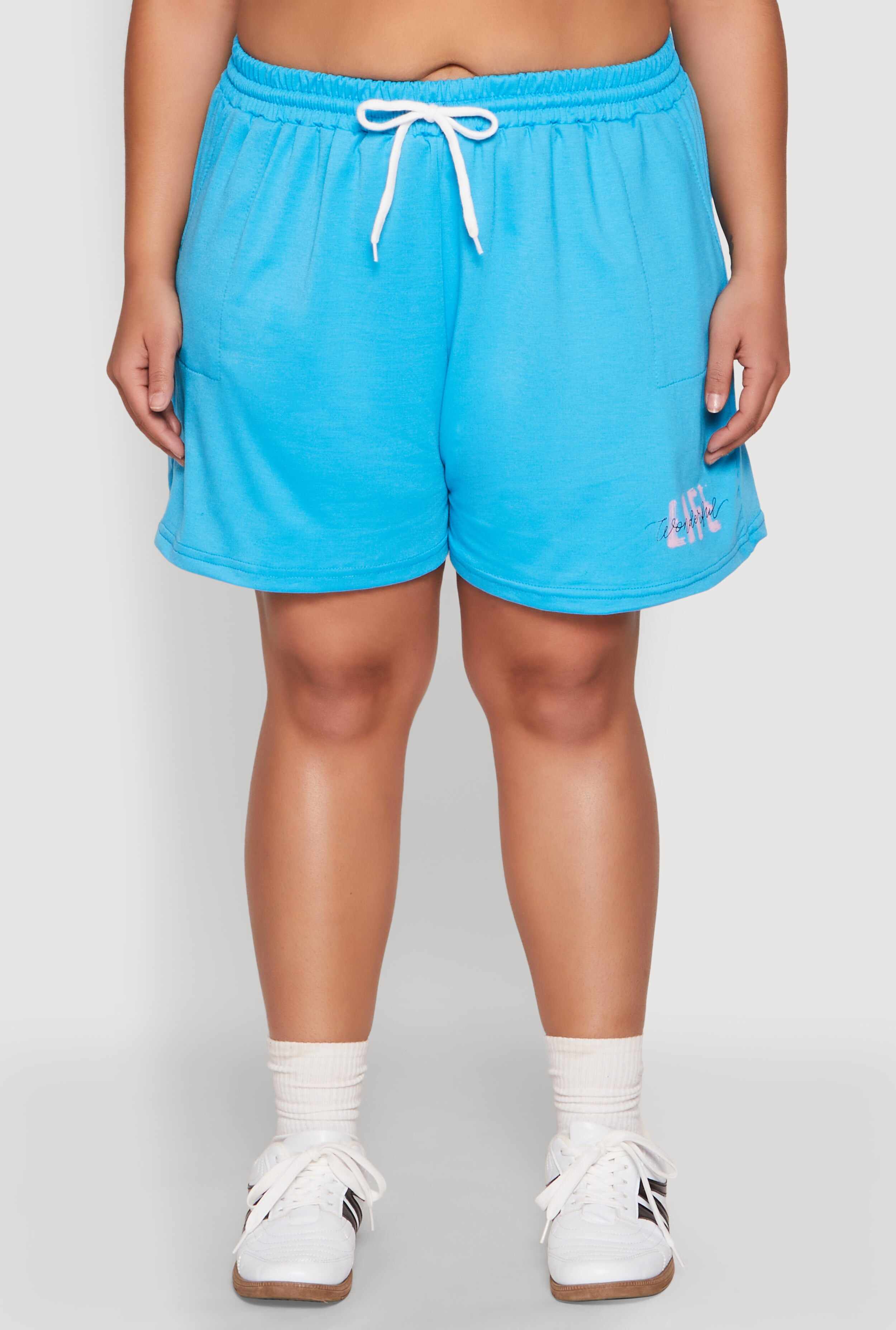 Plus Size Wonderful Life Shorts