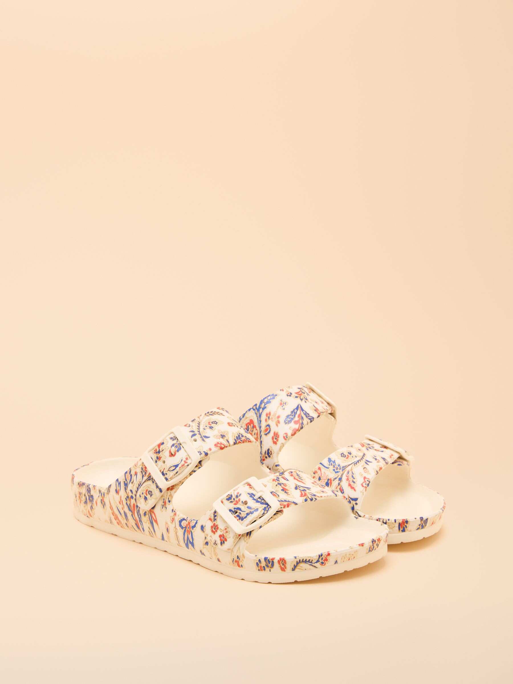 Sunseeker Multi/White EVA Sliders