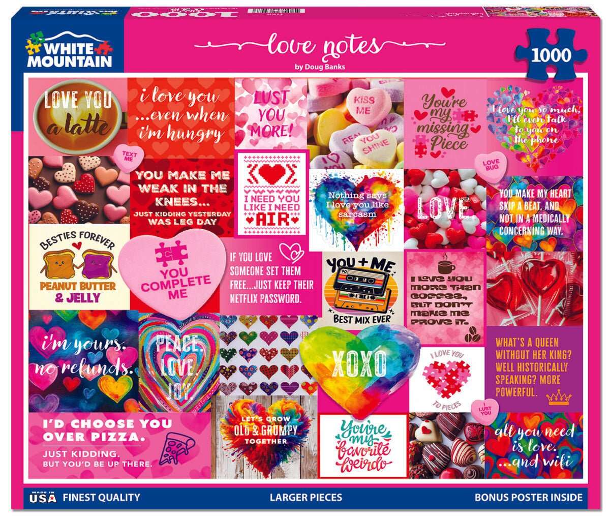 Love Notes (2168pz) - 1000 Piece Jigsaw Puzzle