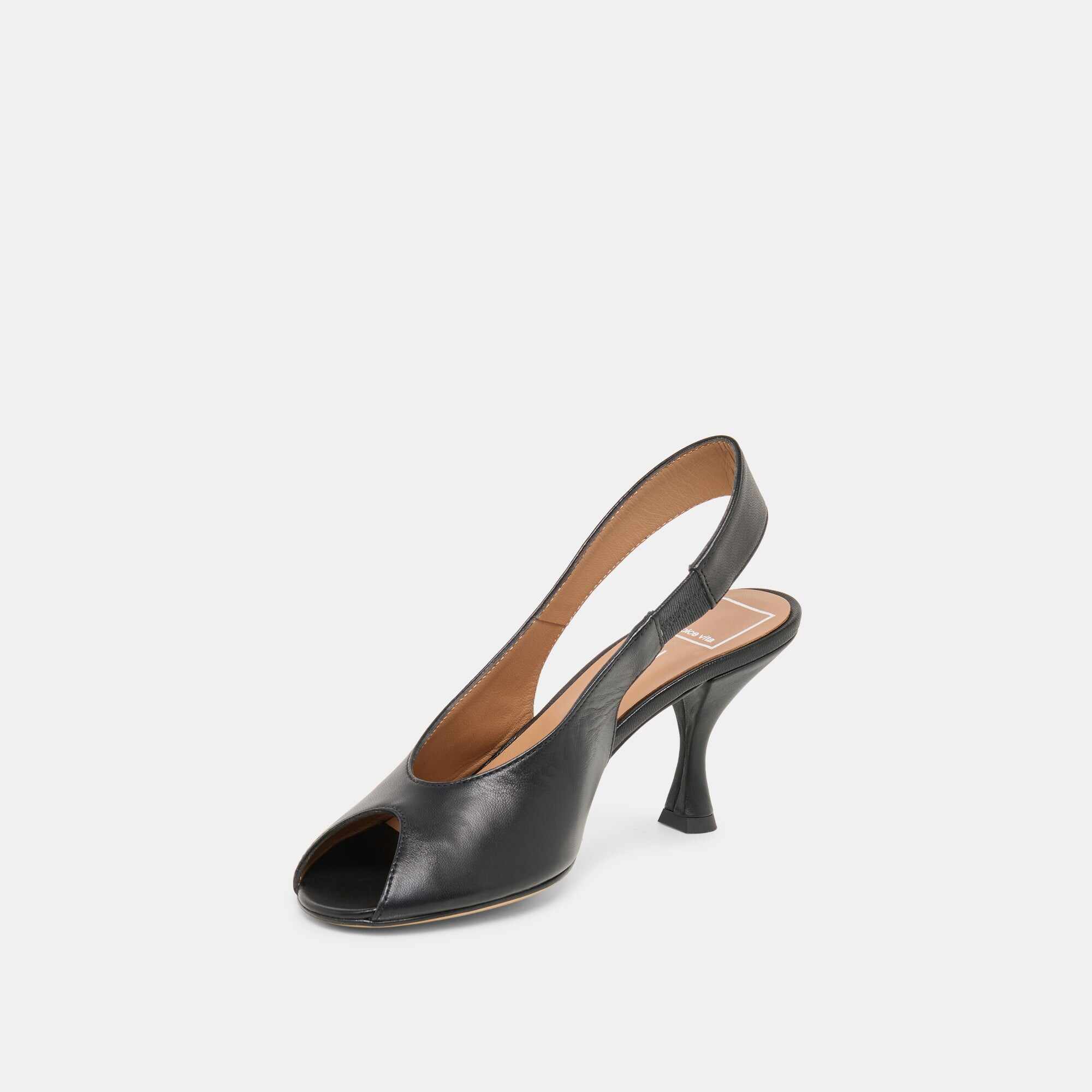MADOW HEELS BLACK LEATHER