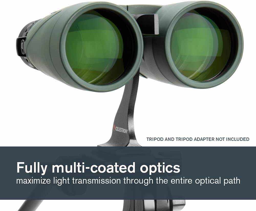 Celestron – Nature DX 10x56 Binoculars – Outdoor and Birding Binocular – Fully Multi-coated with BaK-4 Prisms – Rubber Armored – Fog & Waterproof Binoculars – Top Pick Optics