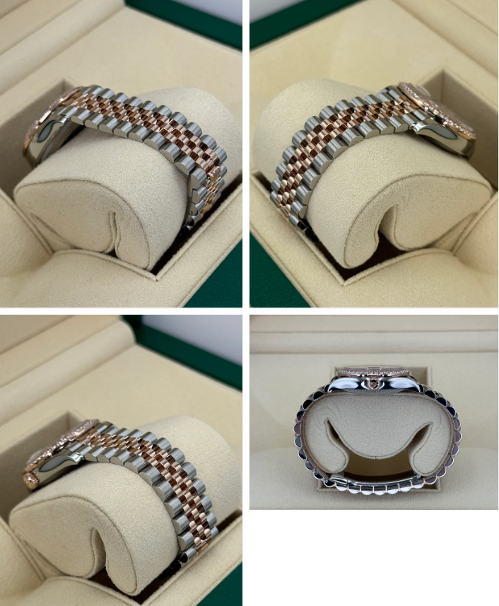 NEW 2023 Datejust 31mm 278381RBR Two-Tone Rose 10 Diamond Dial