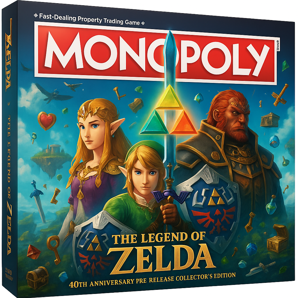 MONOPOLY: The Legend of Zelda – 40th Anniversary Pre-Release Collector’s Edition
