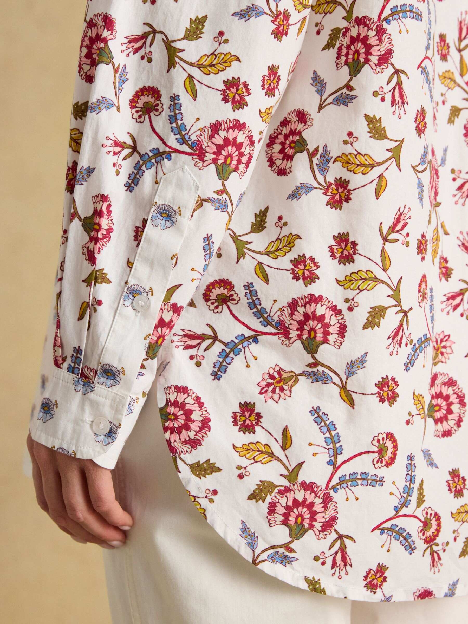 Genevieve Provence Hotch Potch Cotton Shirt