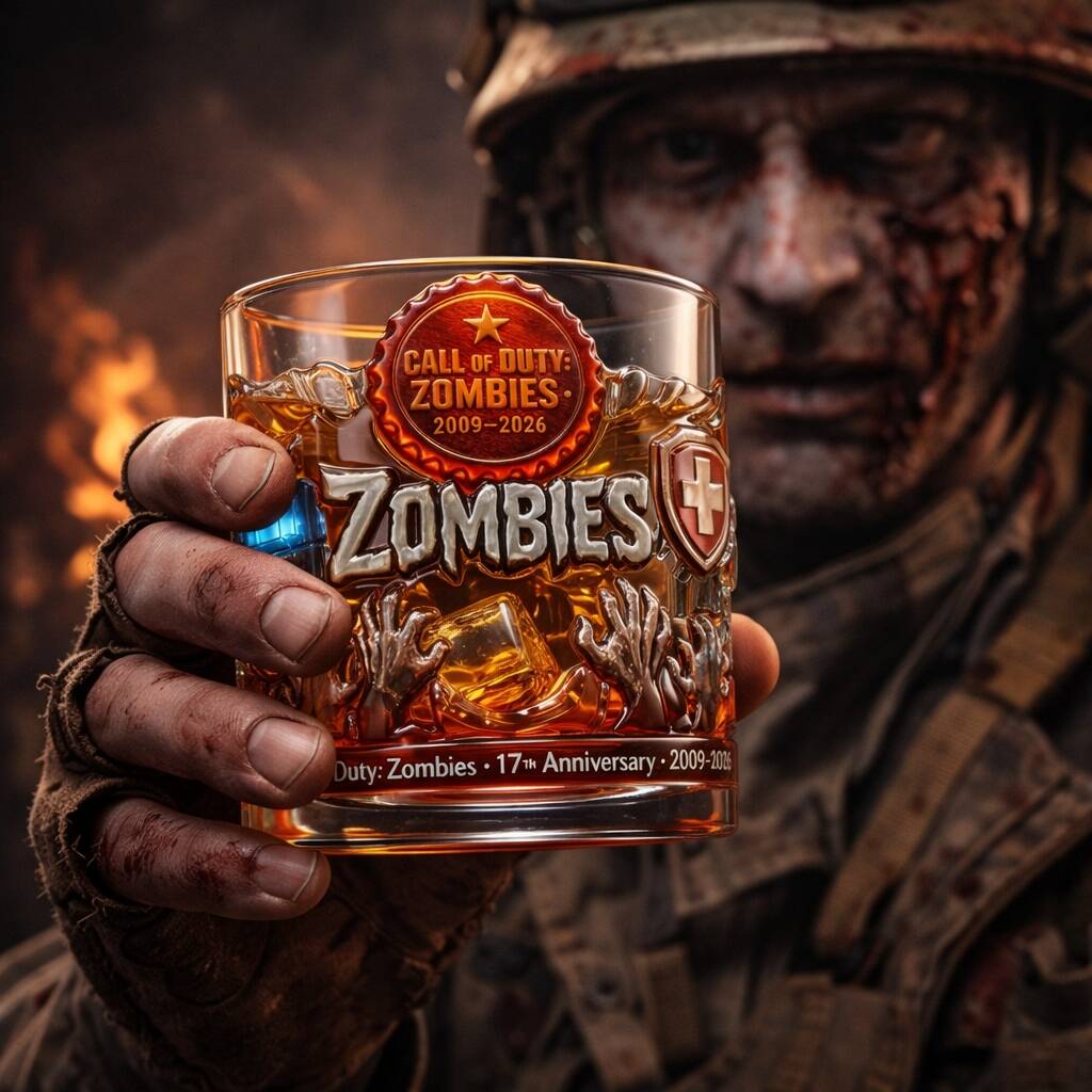 Call of Duty: Zombies 17th Anniversary Collector Glass