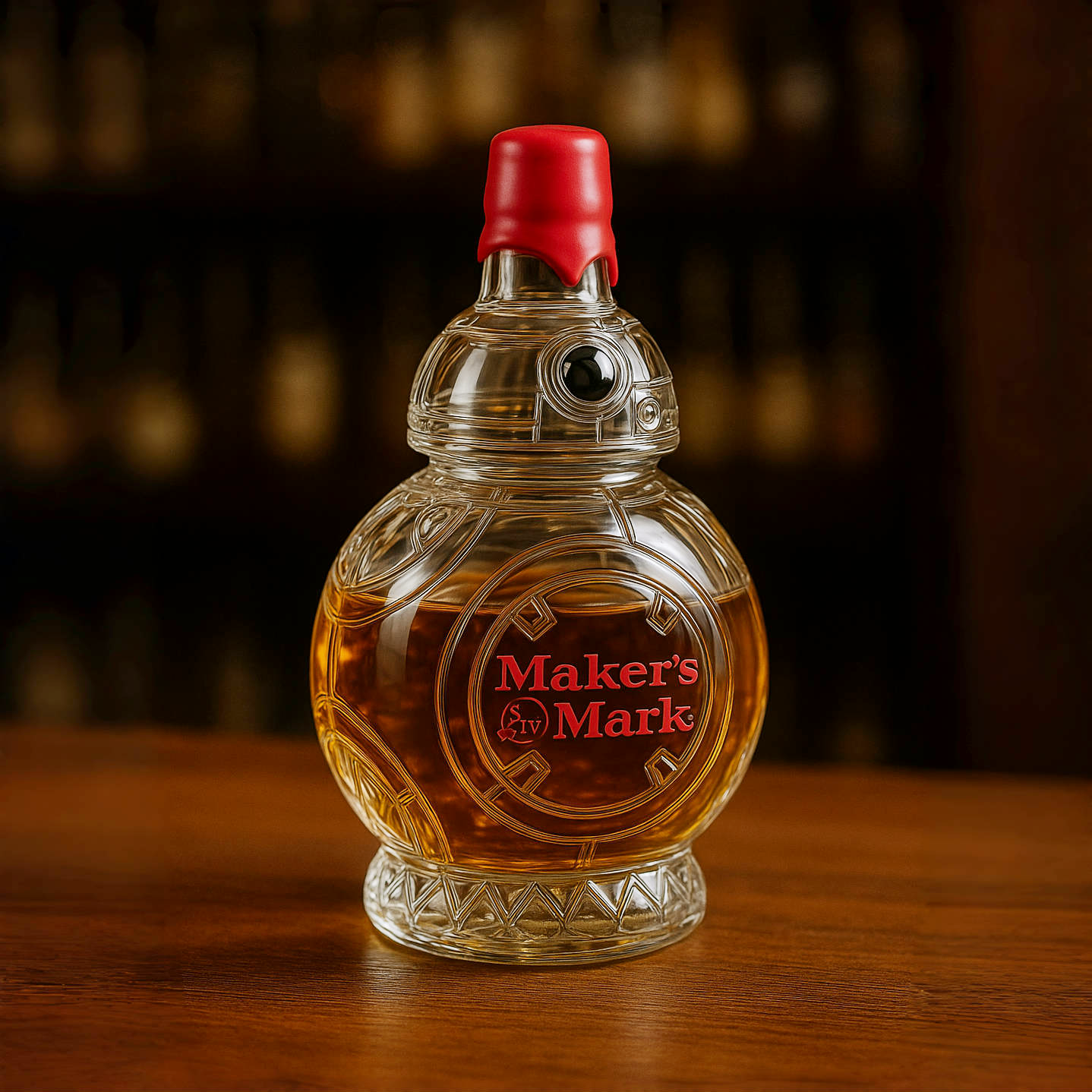 BB-8 Whiskey Bottle
