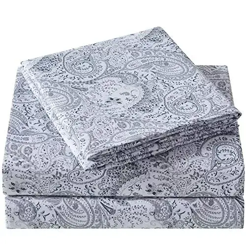 Brushed Microfiber Hypoallergenic 4 pcs Bedsheet Set