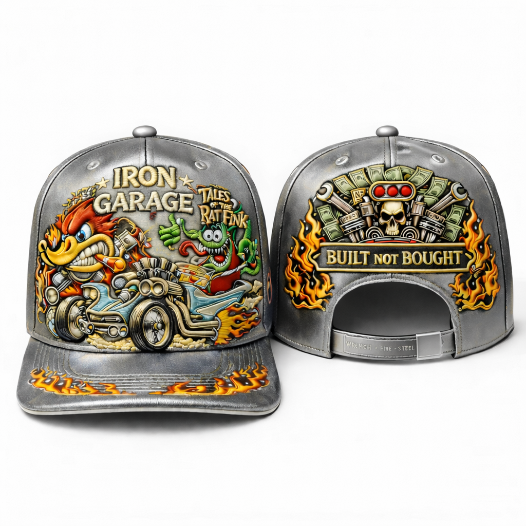 RAT FINK IRON GARAGE Rebellion Limited Cap