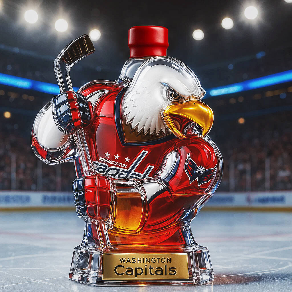 Washington Capitals Limited Edition Whisky Bottle