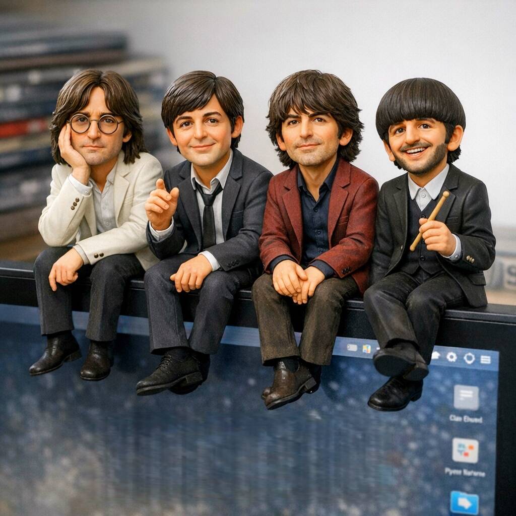 Desk Companion Figure Set