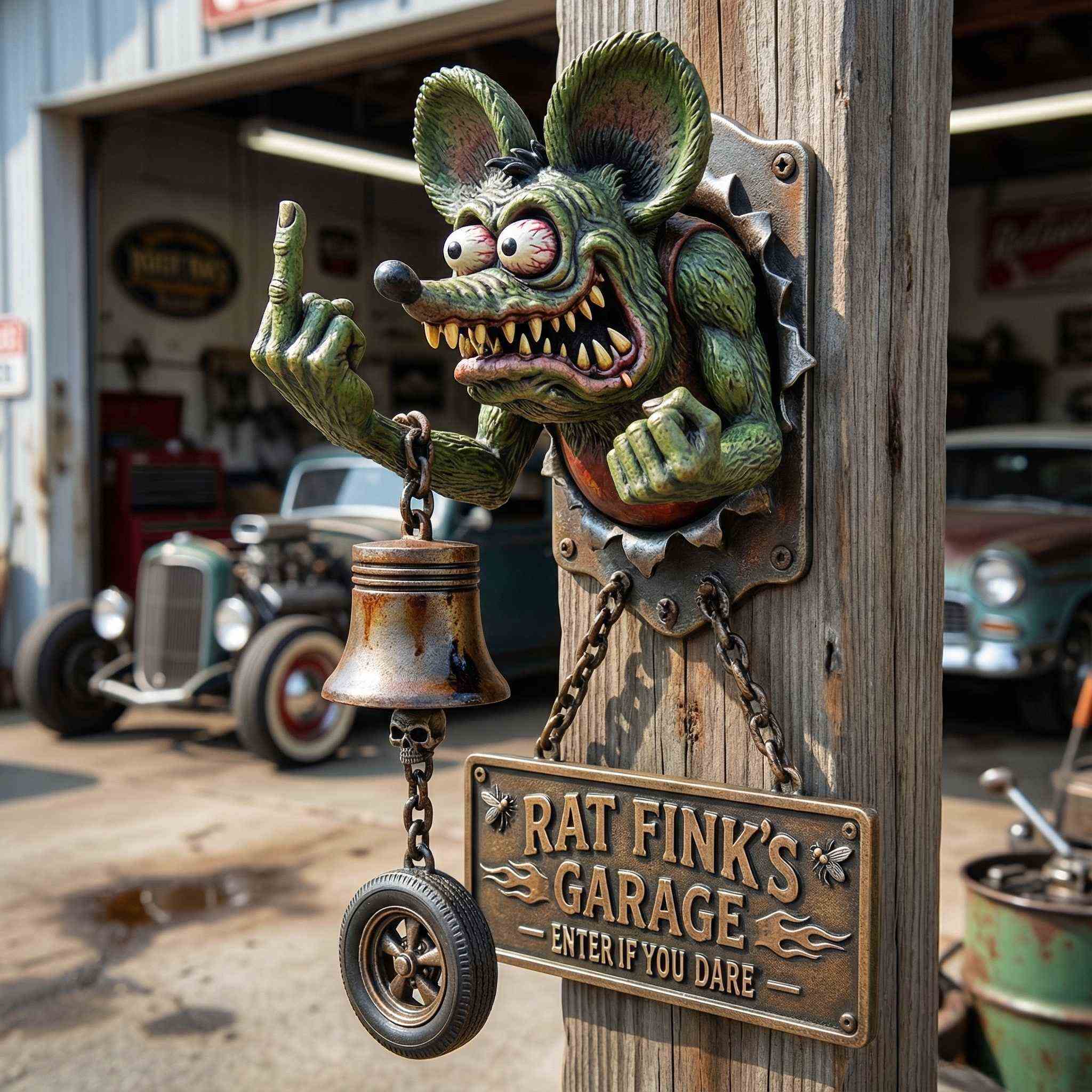 RAT FINK Doorbell