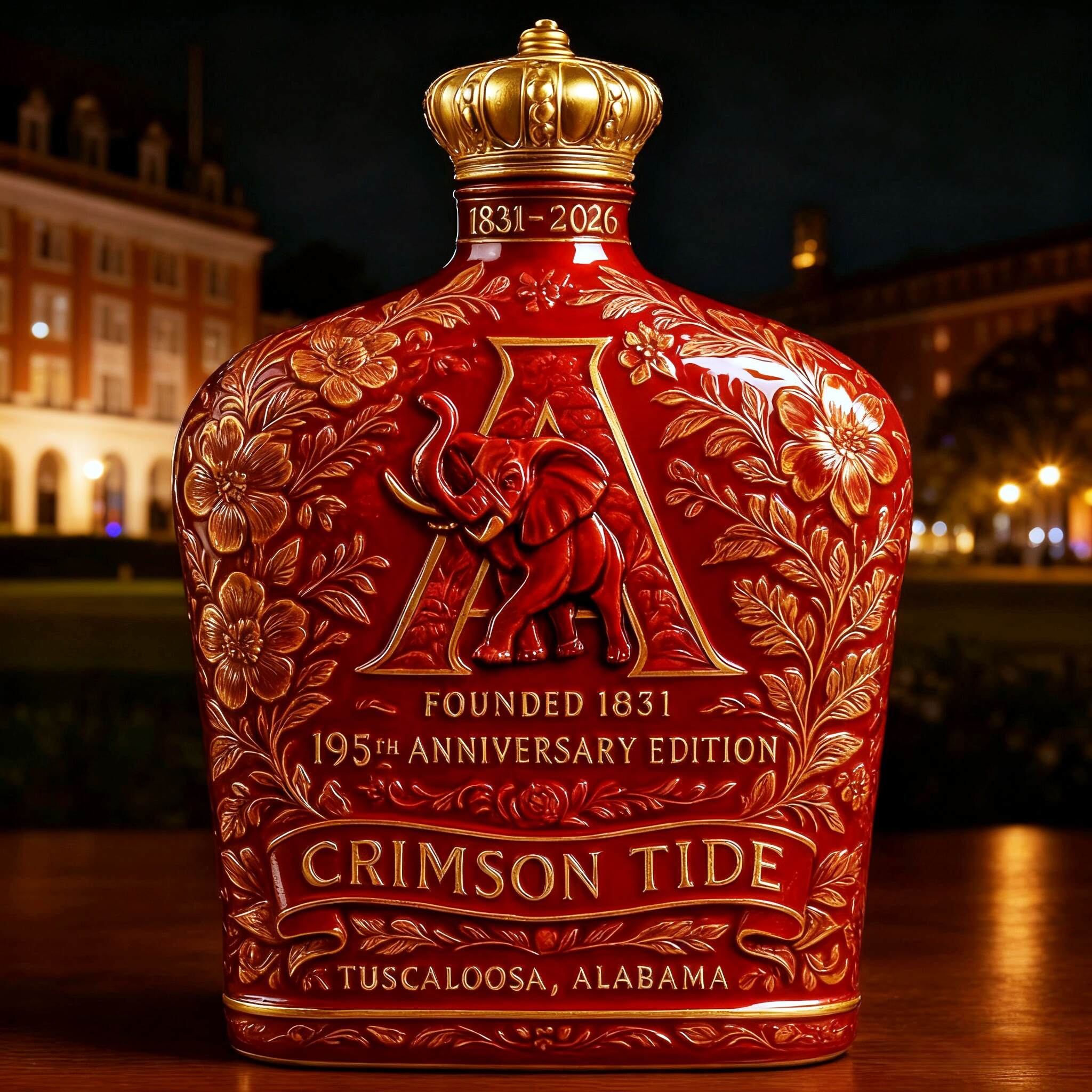 BAMA 195th Anniversary Whiskey Bottle