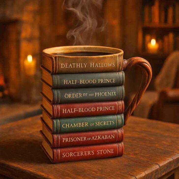 📚 BookStack Literary Classics Collection Coffee Mugs
