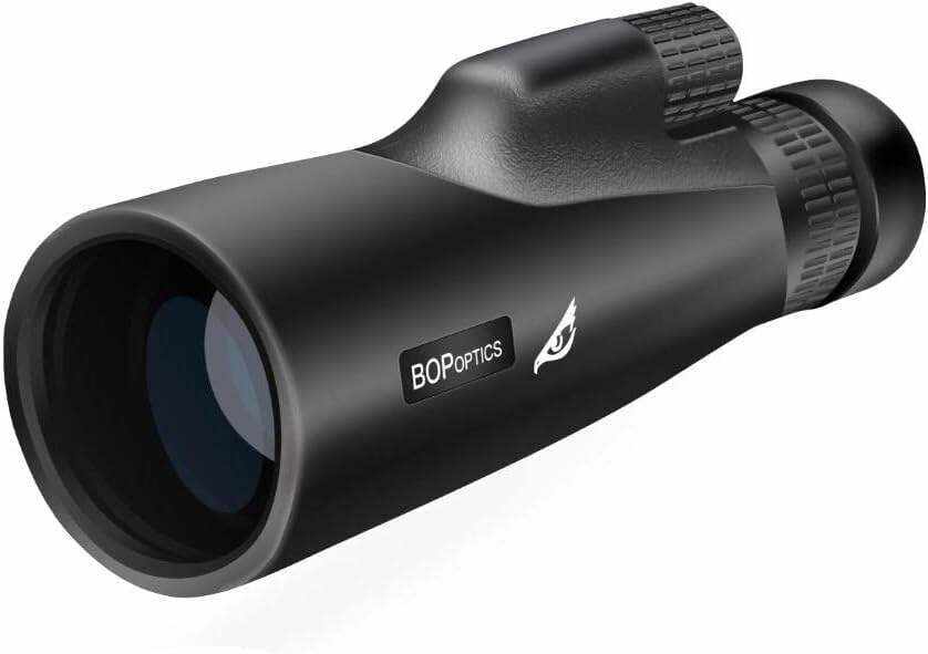 Birds of Prey Optics Falcon 8-22X50 HD Monoculars for Adults High Powered for Camping Accessories - Zoom Monocular Telescope, Telescopes for Adults Astronomy with Carrying Bag - Hunting Gear