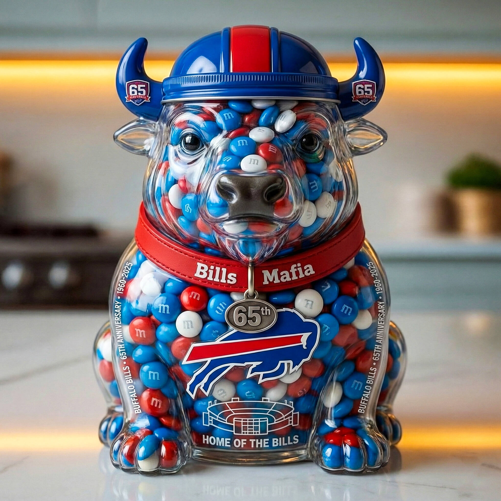 Buffalo Bills – 65th Anniversary Buffalo Candy Jar
