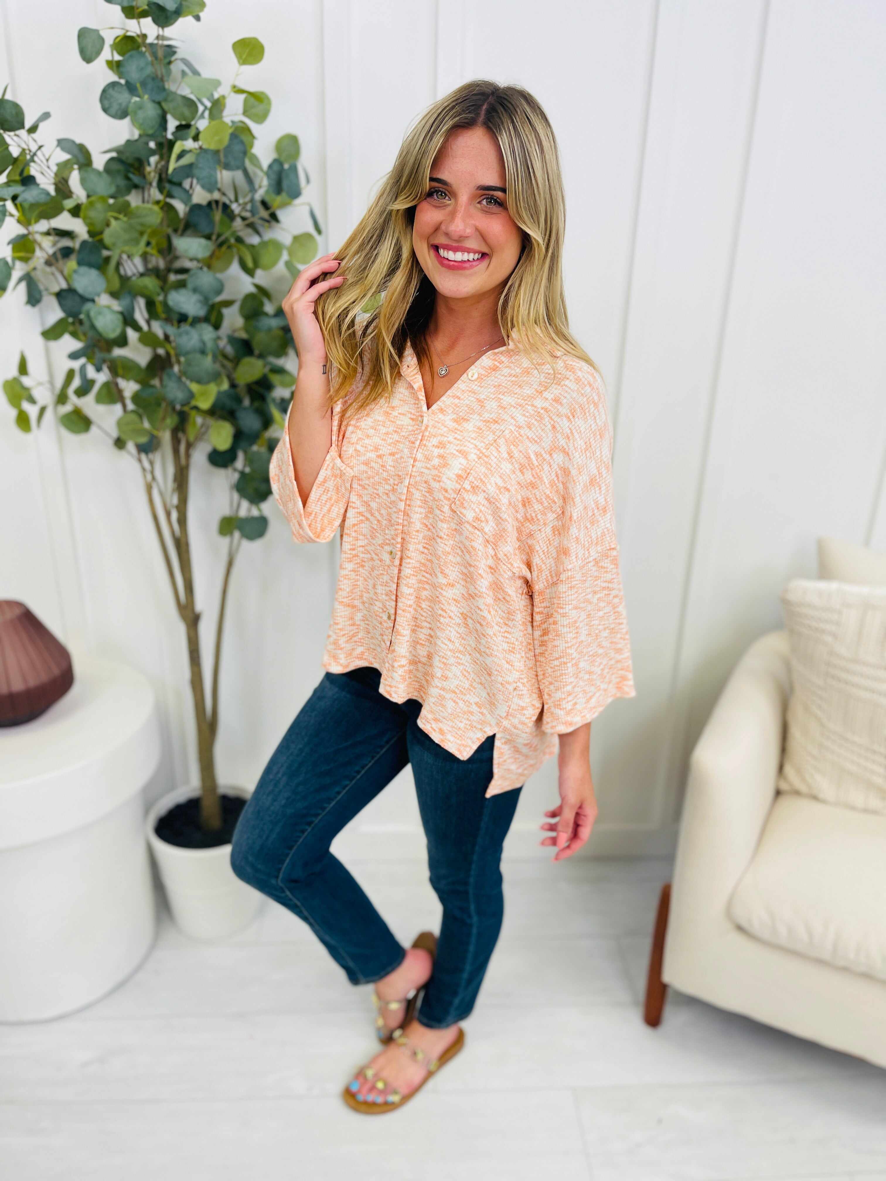 DOORBUSTER! Dreamy Location Top- Multiple Colors!
