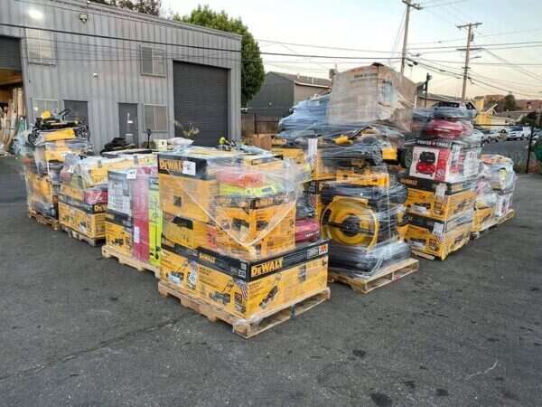 🎁2024 NEW Customer Returns Tool Pallets Online⭐Buy 7 FOOT TALL “MONSTER” PALLETS Online