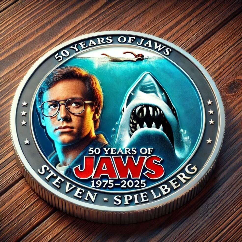 Jaws 50th Anniversary Coin