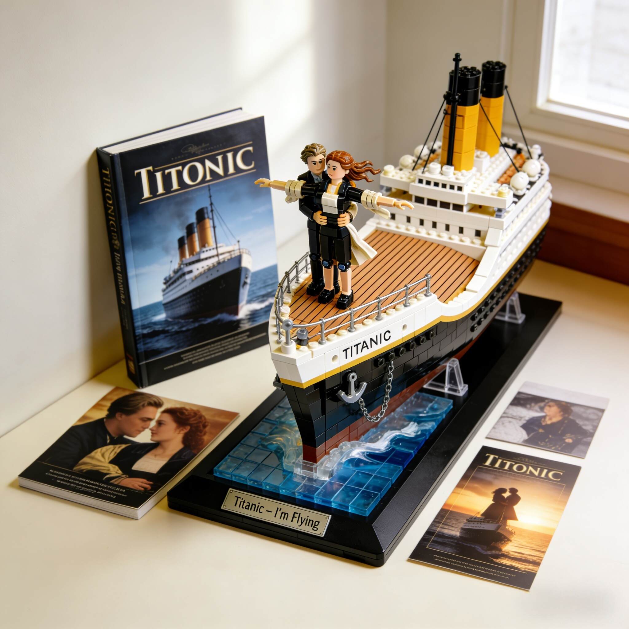 Titanic – You Jump, I Jump Brick Display Set