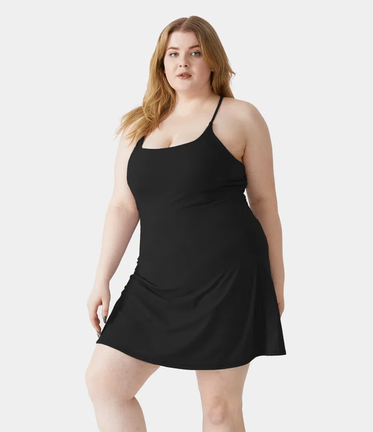 🔥Flash Sale🔥Softlyzero Plush Backless Active Dress-Easy Peezy