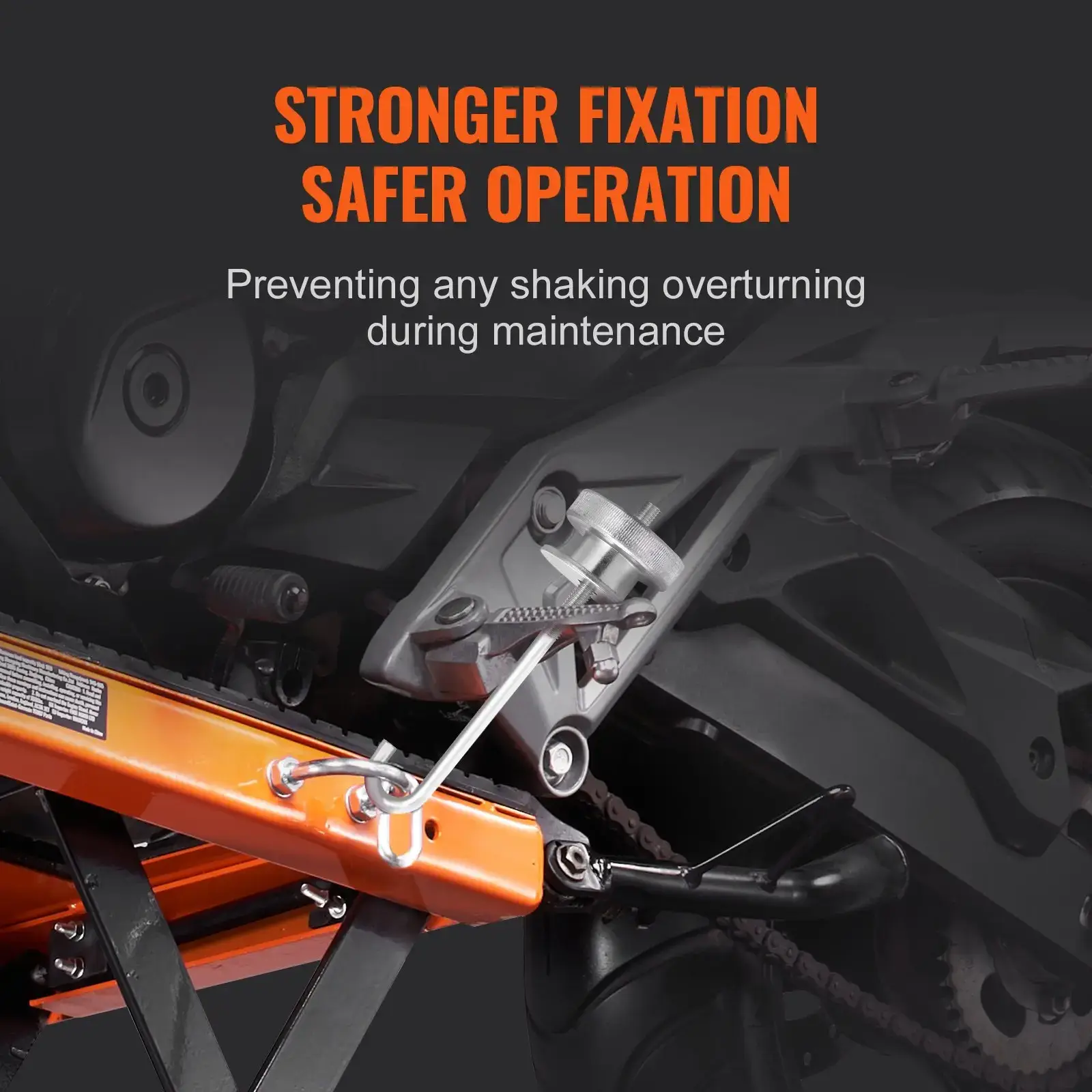 Hydraulic Motorcycle Lift Table - 350 LBS Capacity