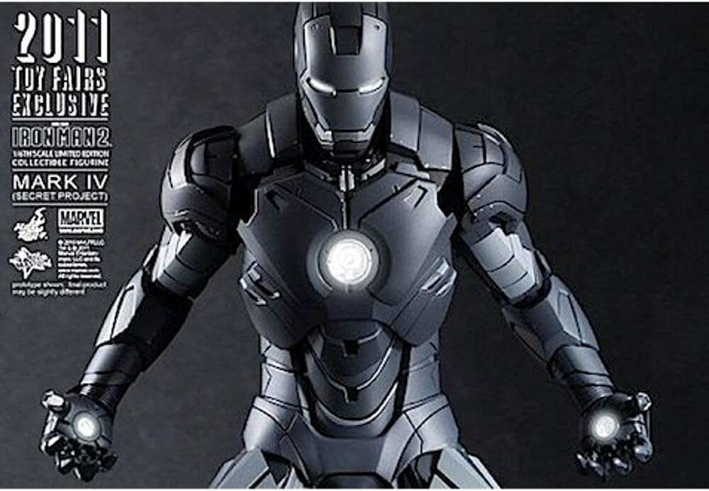 Hot Toys Sideshow SDCC Marvel Iron Man Mark IV Secret Project Figure