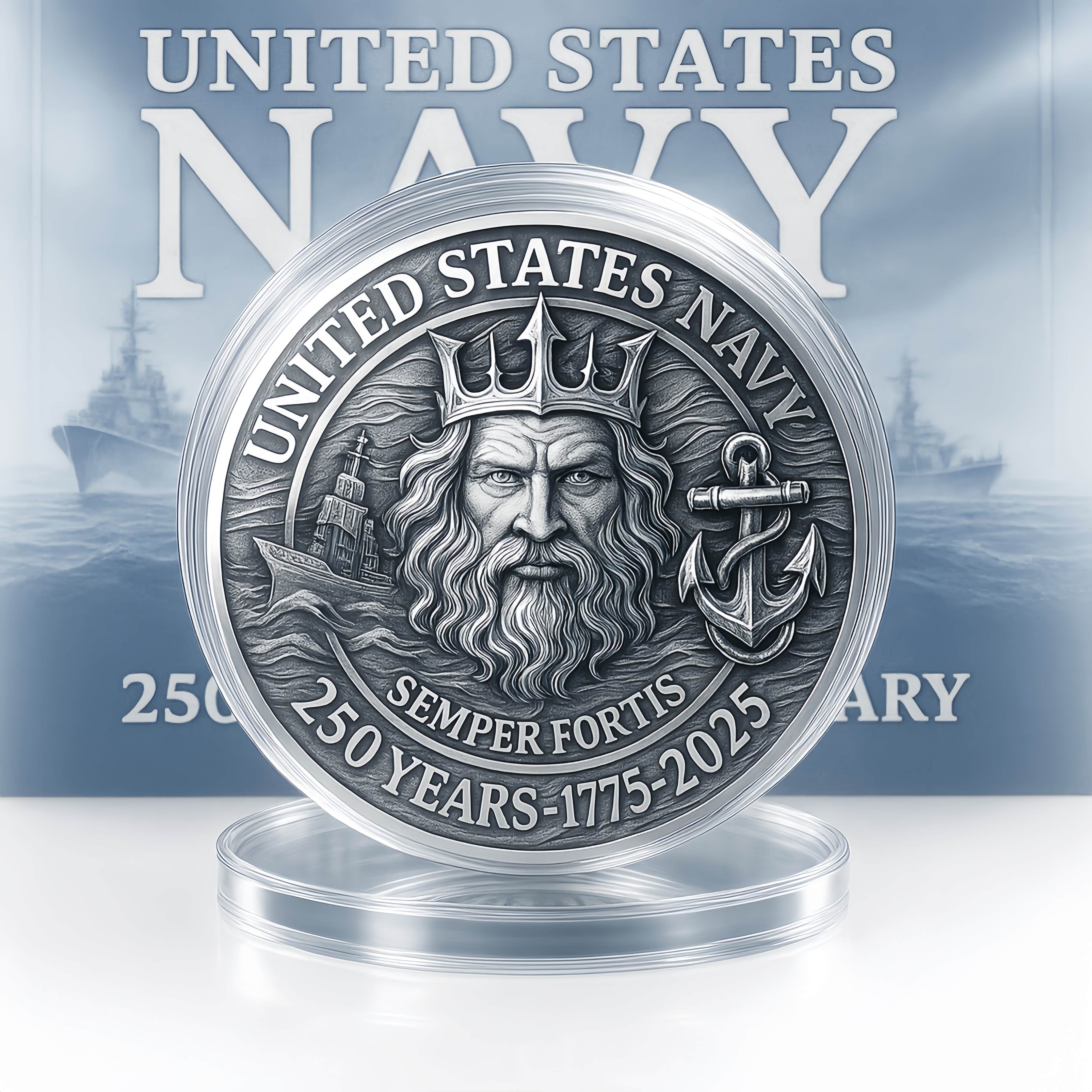 U.S. Navy 250th Anniversary Coin