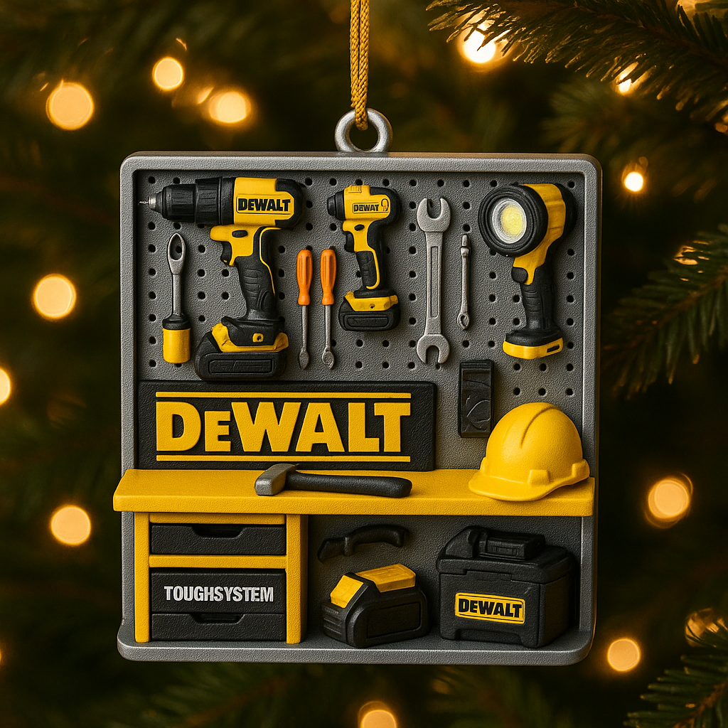 Milwaukee Toolbench Christmas Ornament