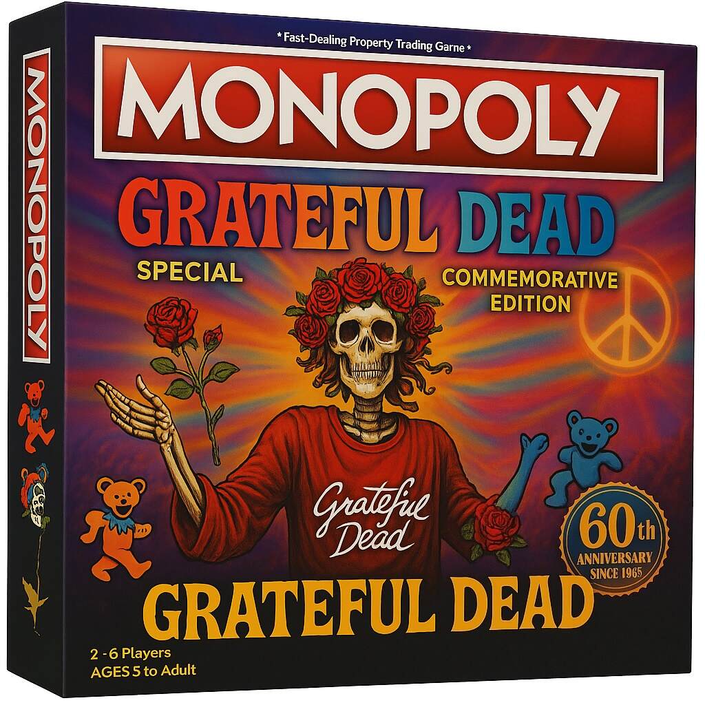 MONOPOLY: Grateful Dead – 60th Anniversary Special Commemorative Edition